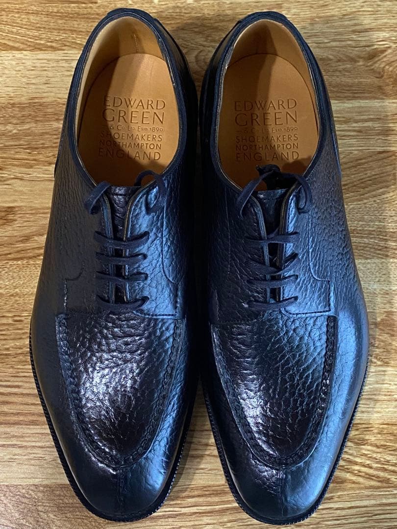 【希少】エドワードグリーン ドーバー ロンドングレイン