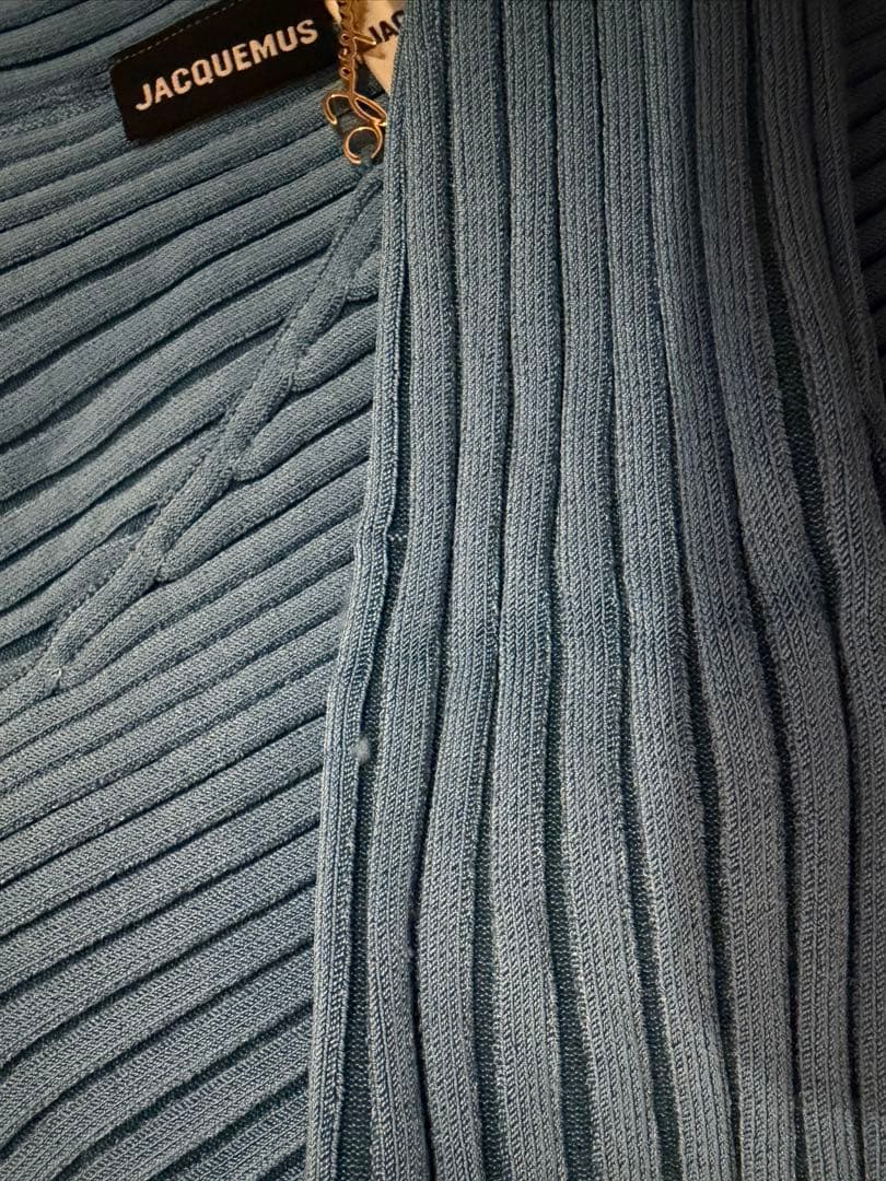 JACQUEMUS ジャックムス クロップド カーディガン 36 リブニット