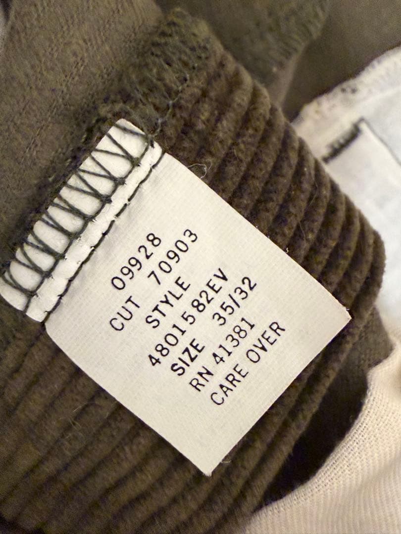 80s ラルフローレン デッドストック 太畝 コーデュロイ パンツ USA製