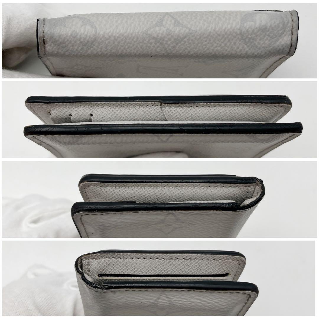 ルイヴィトン　オーガナイザードゥポッシュ タイガラマ　名刺入れ　白　近年