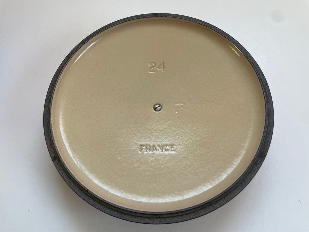 LE CREUSET 両手鍋 24cm レッド