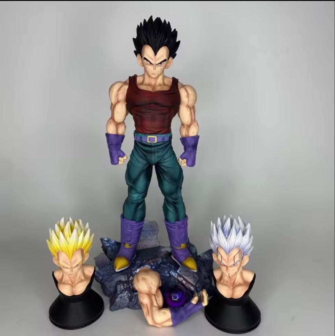ドラゴンボール ベジータ交換用頭部3種付き