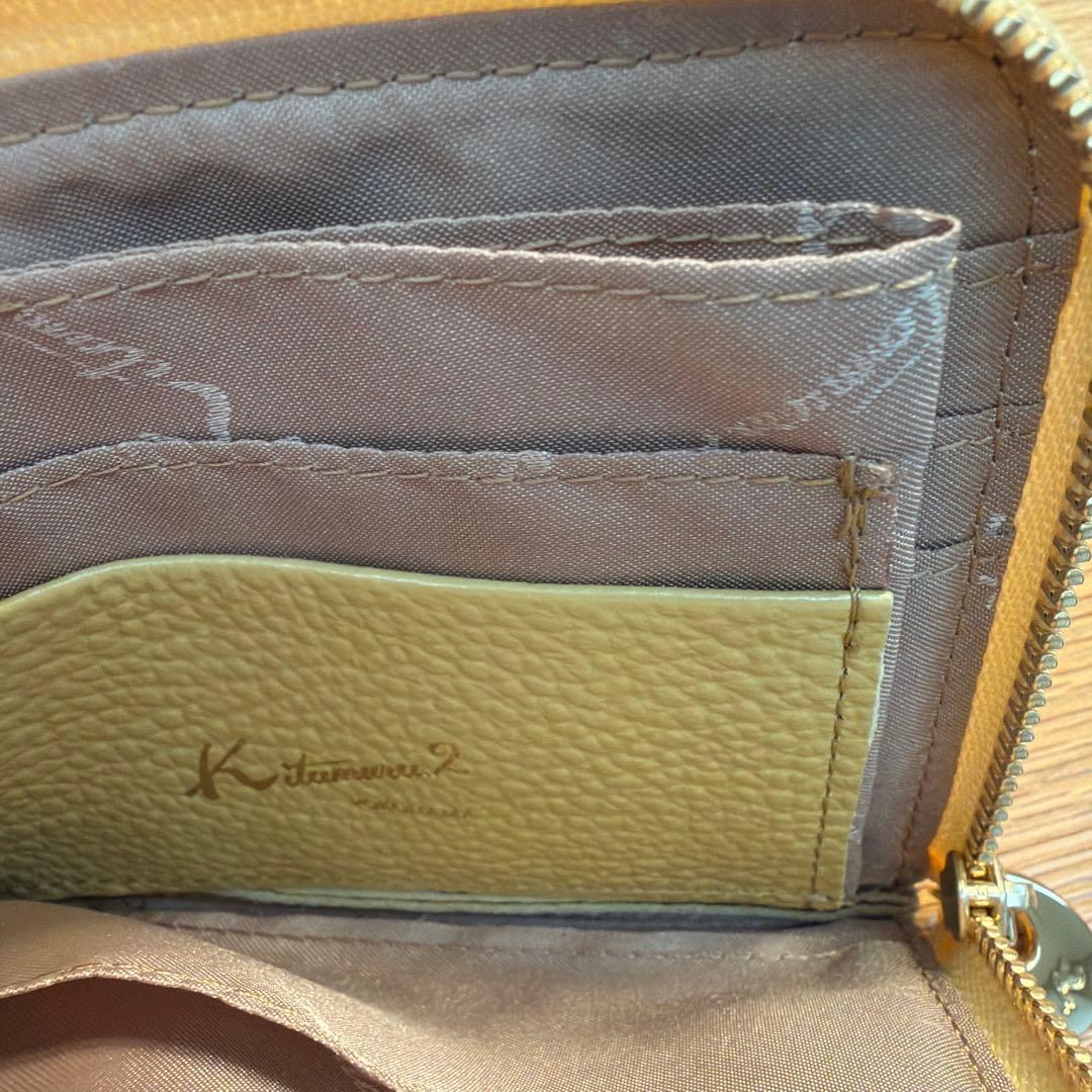 キタムラK2 牛革ミニサイフ　新品未使用