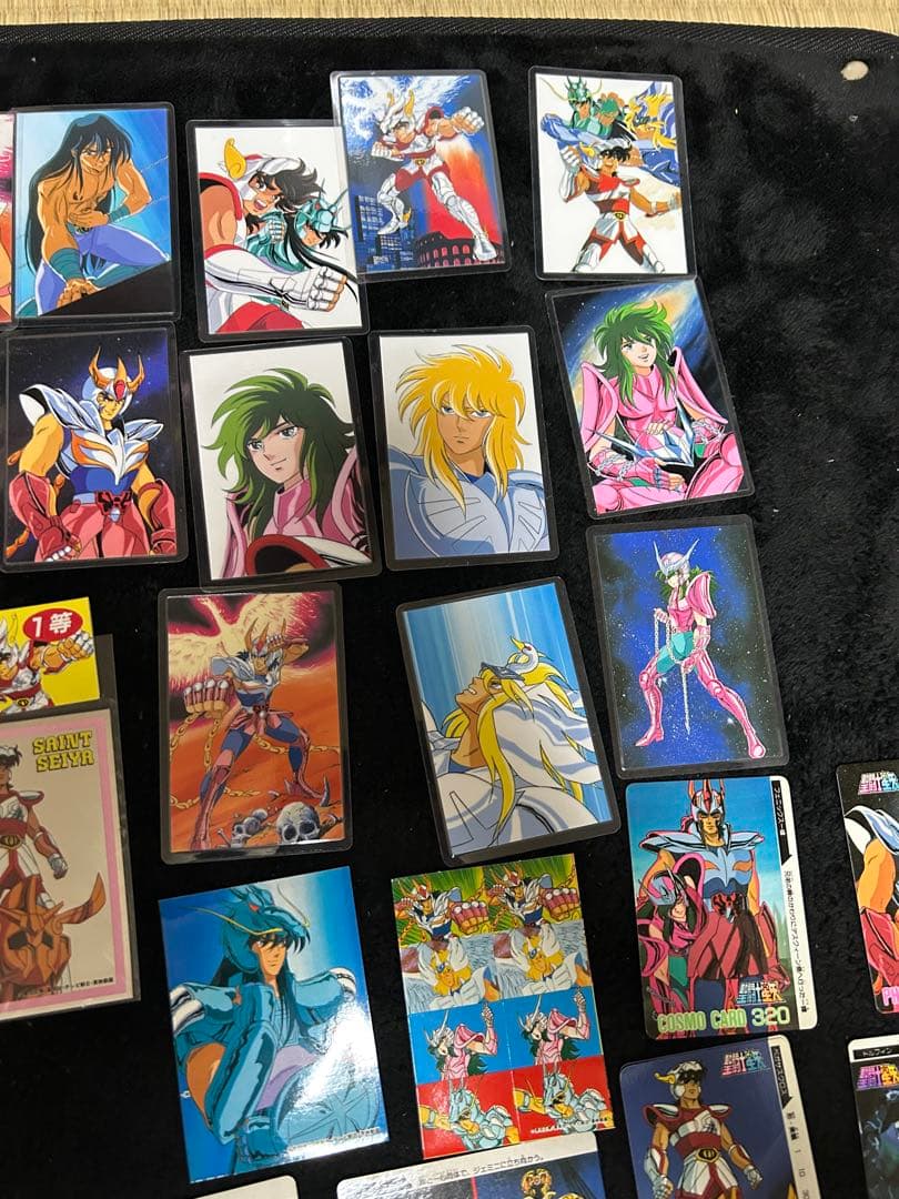 聖闘士星矢 PPカード　ラミネートカード　シール　当時物　レトロ