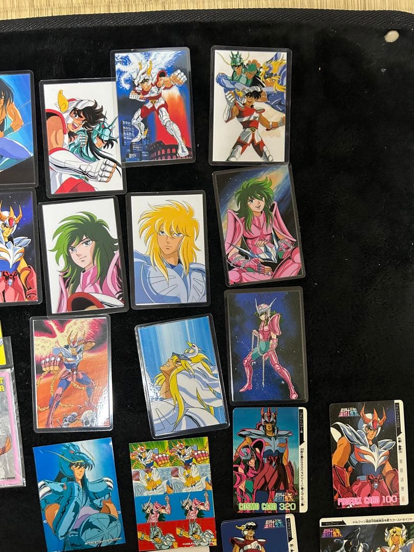 聖闘士星矢 PPカード　ラミネートカード　シール　当時物　レトロ