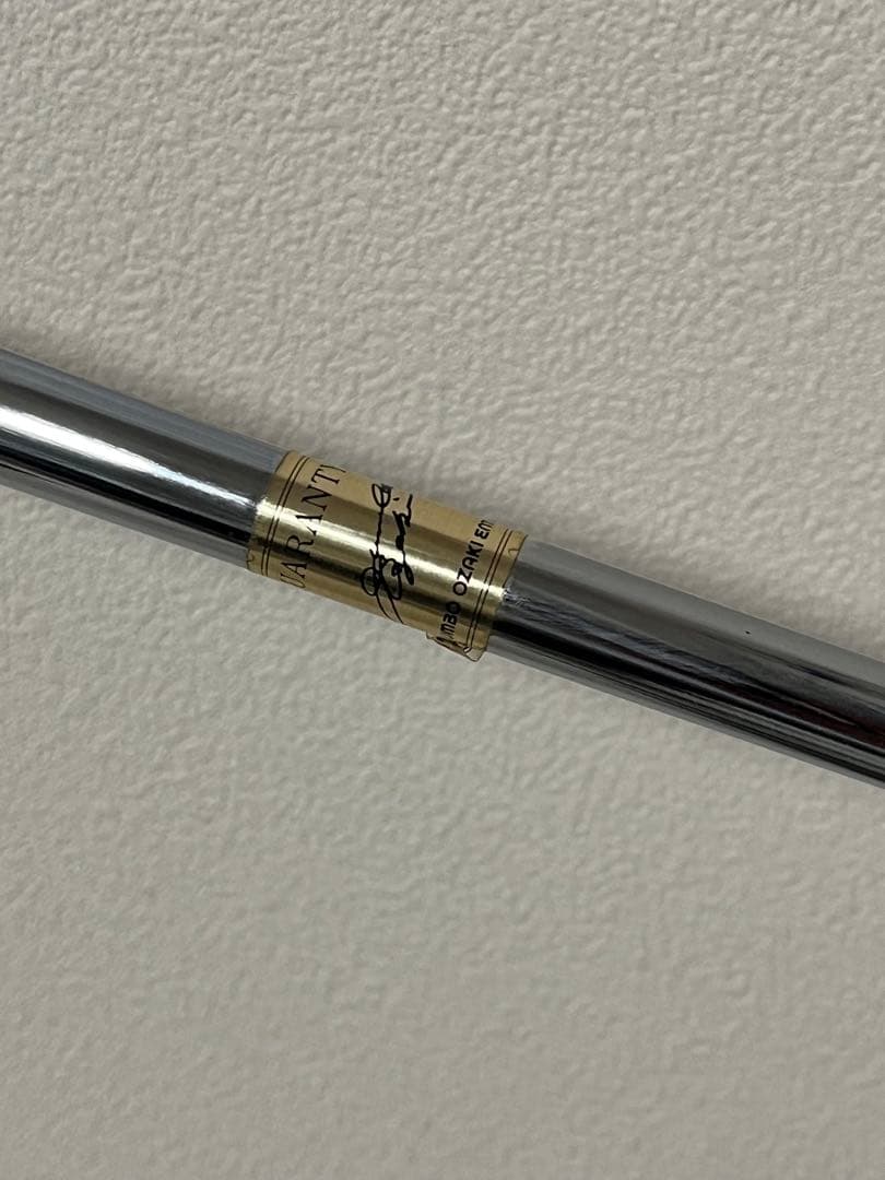 超レアジャンボファン必見！ジャンボ尾崎　80勝記念L字パター