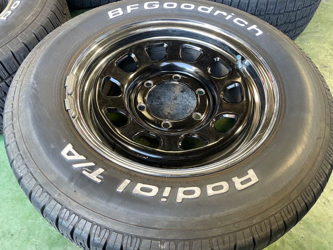 デイトナ グッドリッチ ハイエース 215/65R15 6H 4本 7J＋35