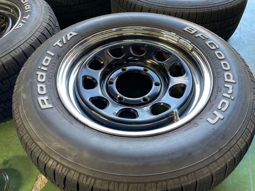 デイトナ グッドリッチ ハイエース 215/65R15 6H 4本 7J＋35