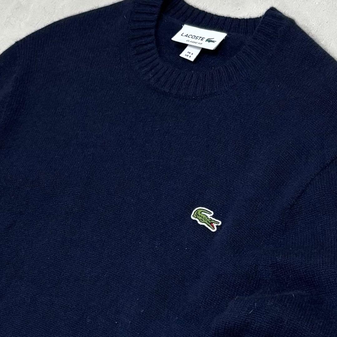 LACOSTE ラコステ　カシミア100% クルーネックセーター　ニット　高級