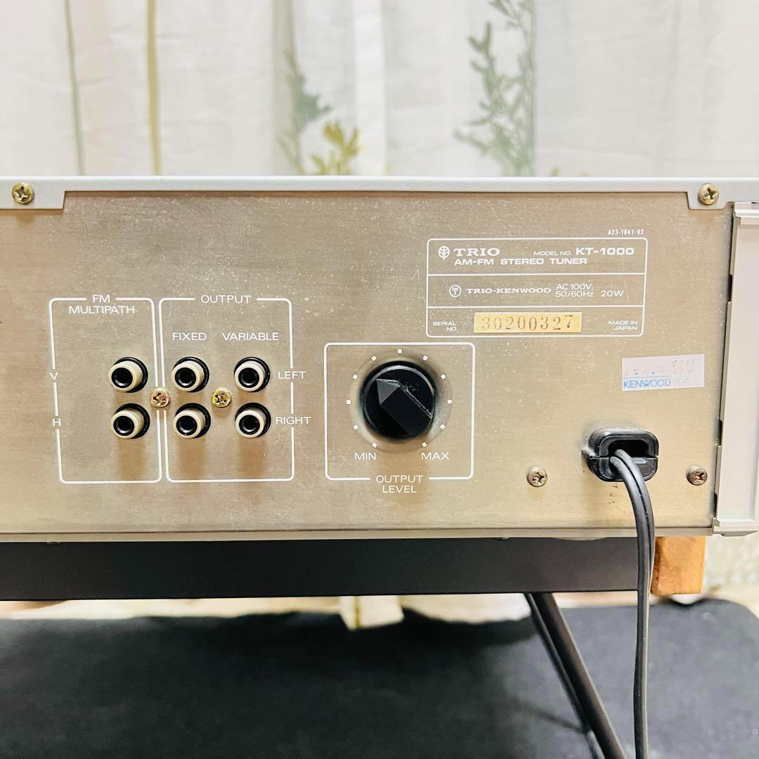 TRIO　トリオ　AM/FMチューナー　KT-1000