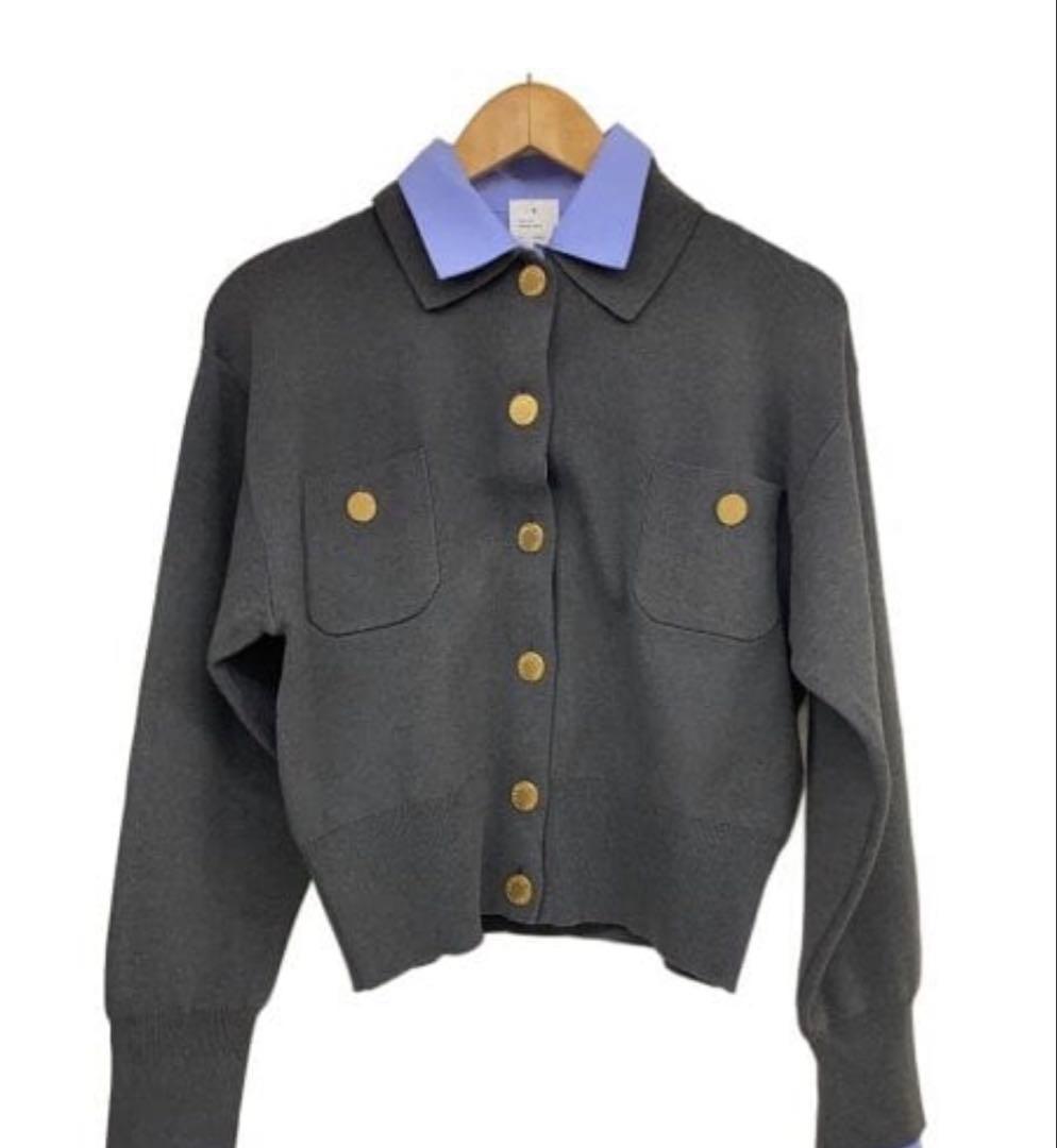 Arpege story シャツドッキングカーディガン