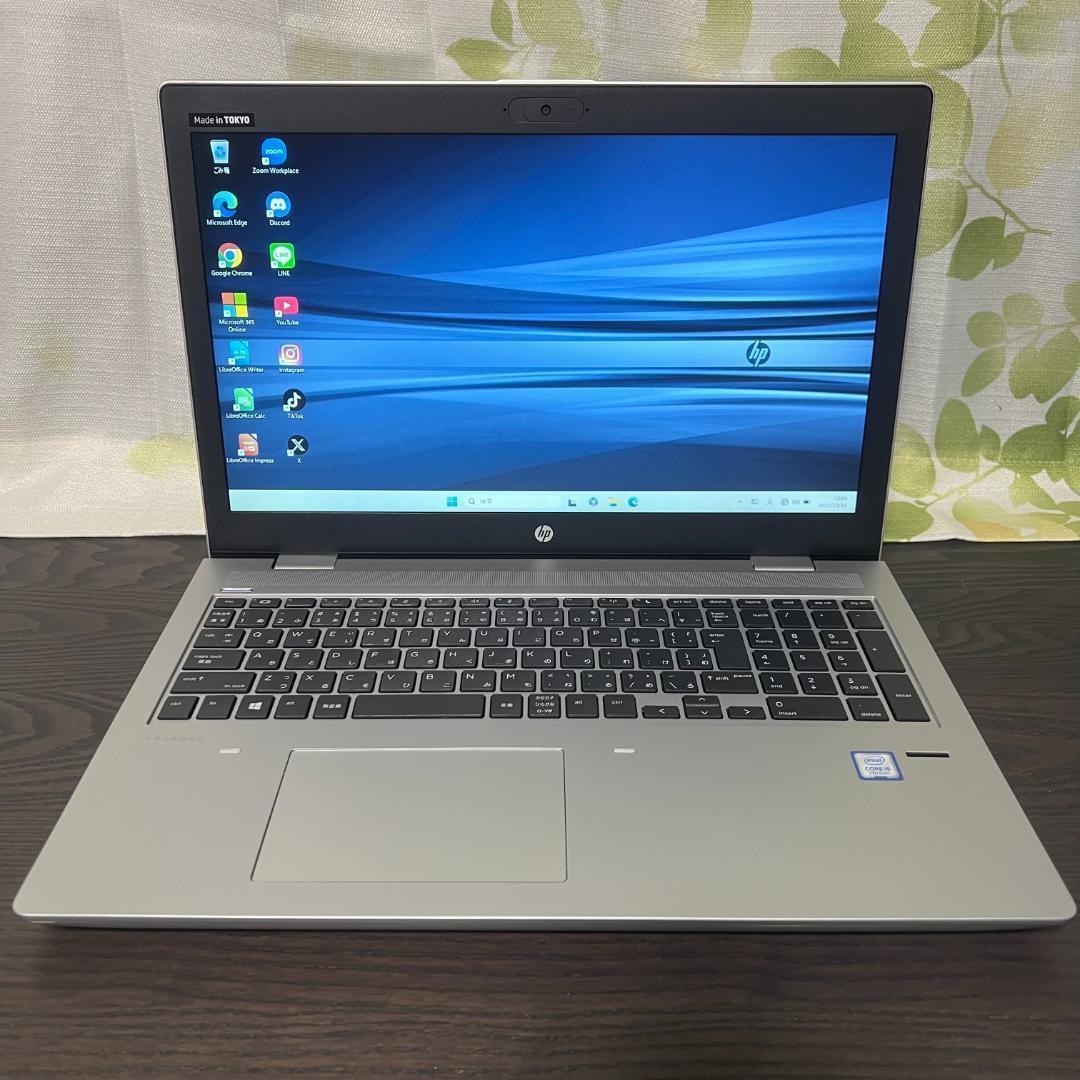 HP☆Probook✨新品SSD256GB&HDD500GB☆メモリ8GB☆i5