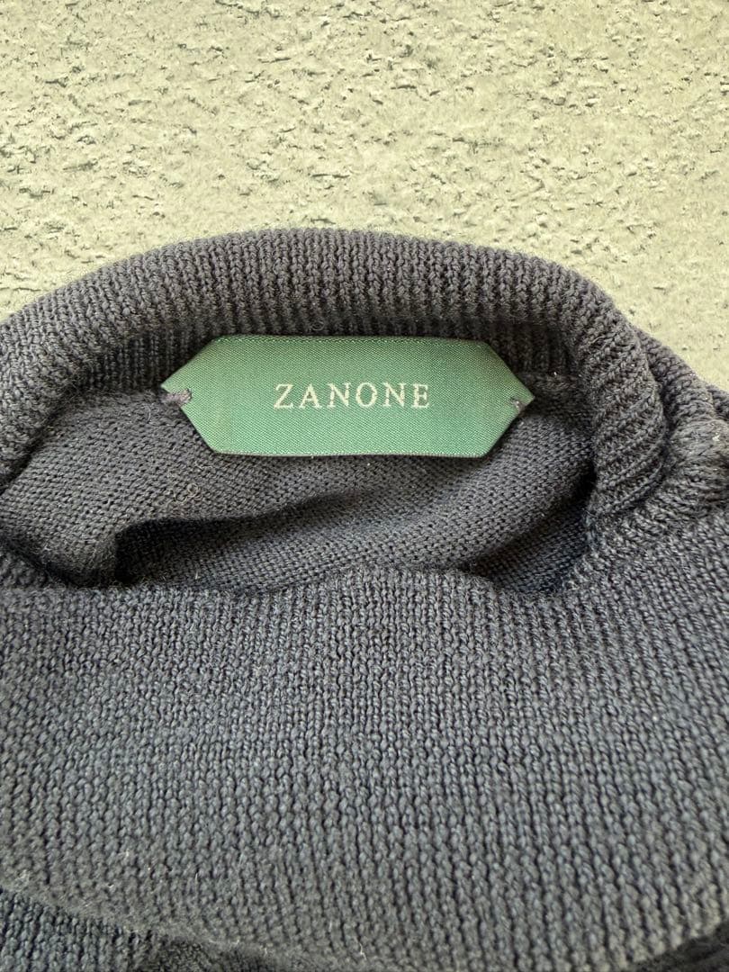 C*a様 ZANONE ／ ザノーネ12G ハイゲージ タートルネックニット48