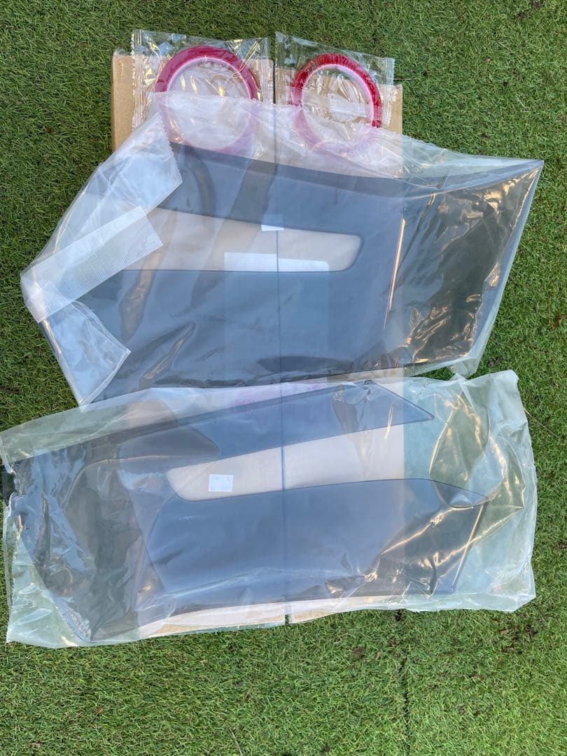 BRIGHTZ N-BOXカスタム JF3 JF4 スモークヘッドライトカバー