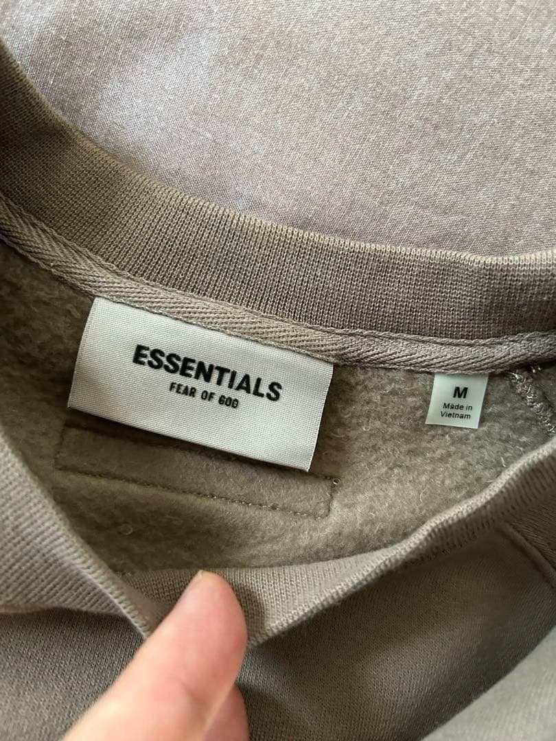 ESSENTIALS FEAR OF GOD M ベージュ セットアップ