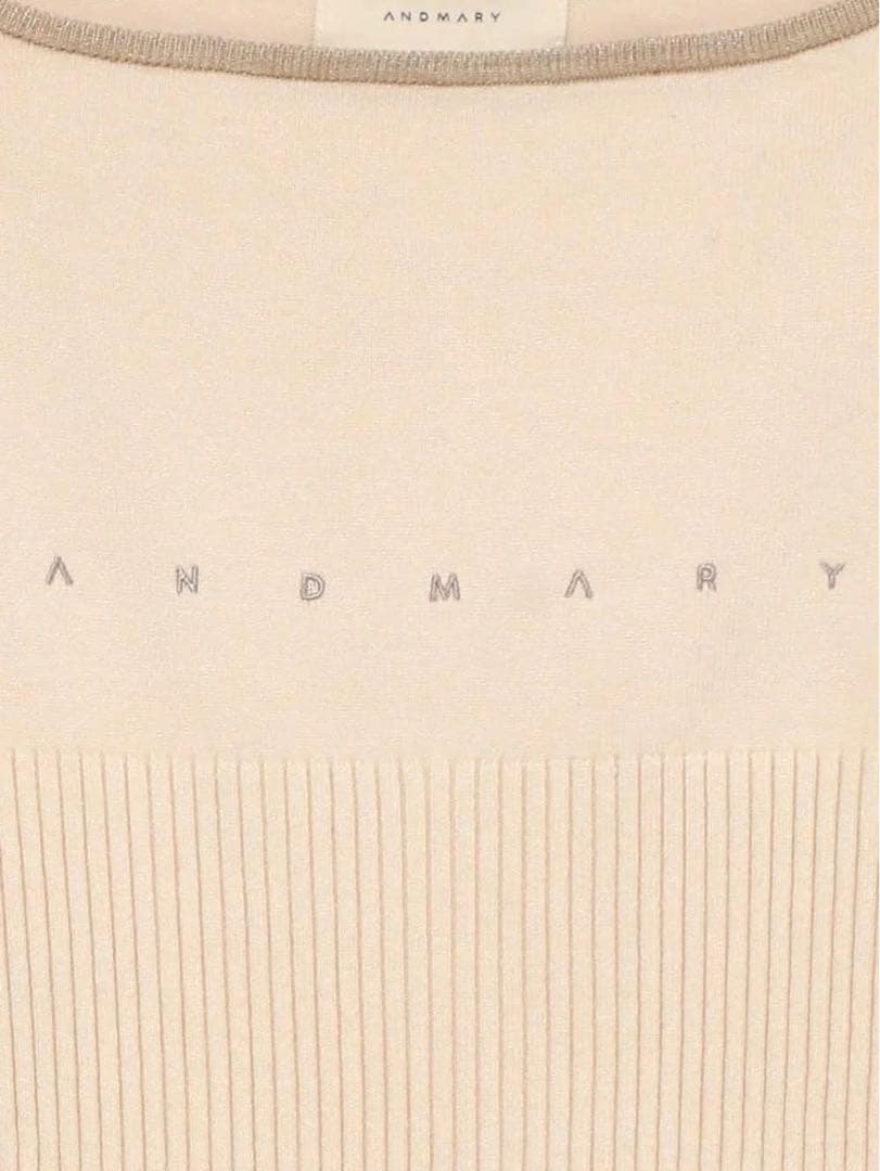 スカート ANDMARY Amari knit top grey freesize