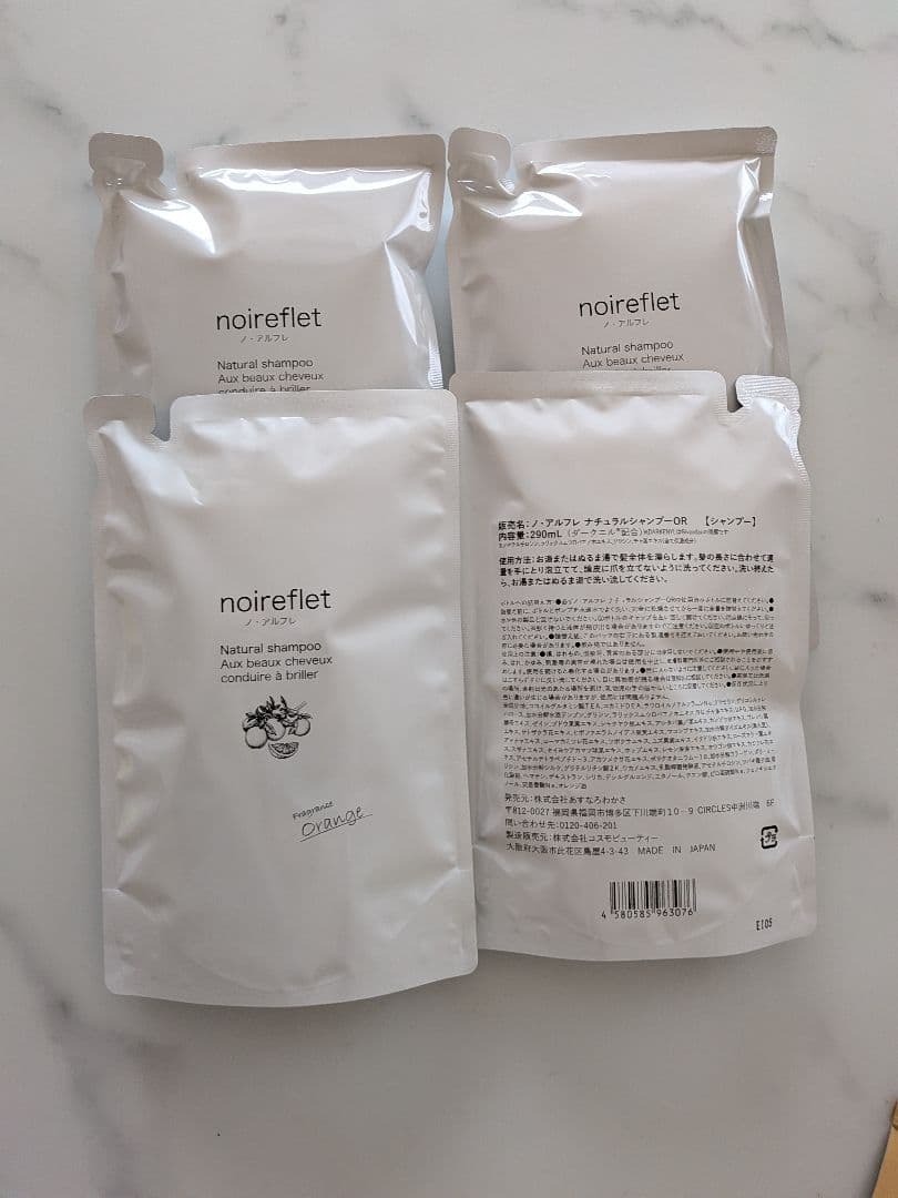 noireflet 　ノ・アルフレシャンプー ×４