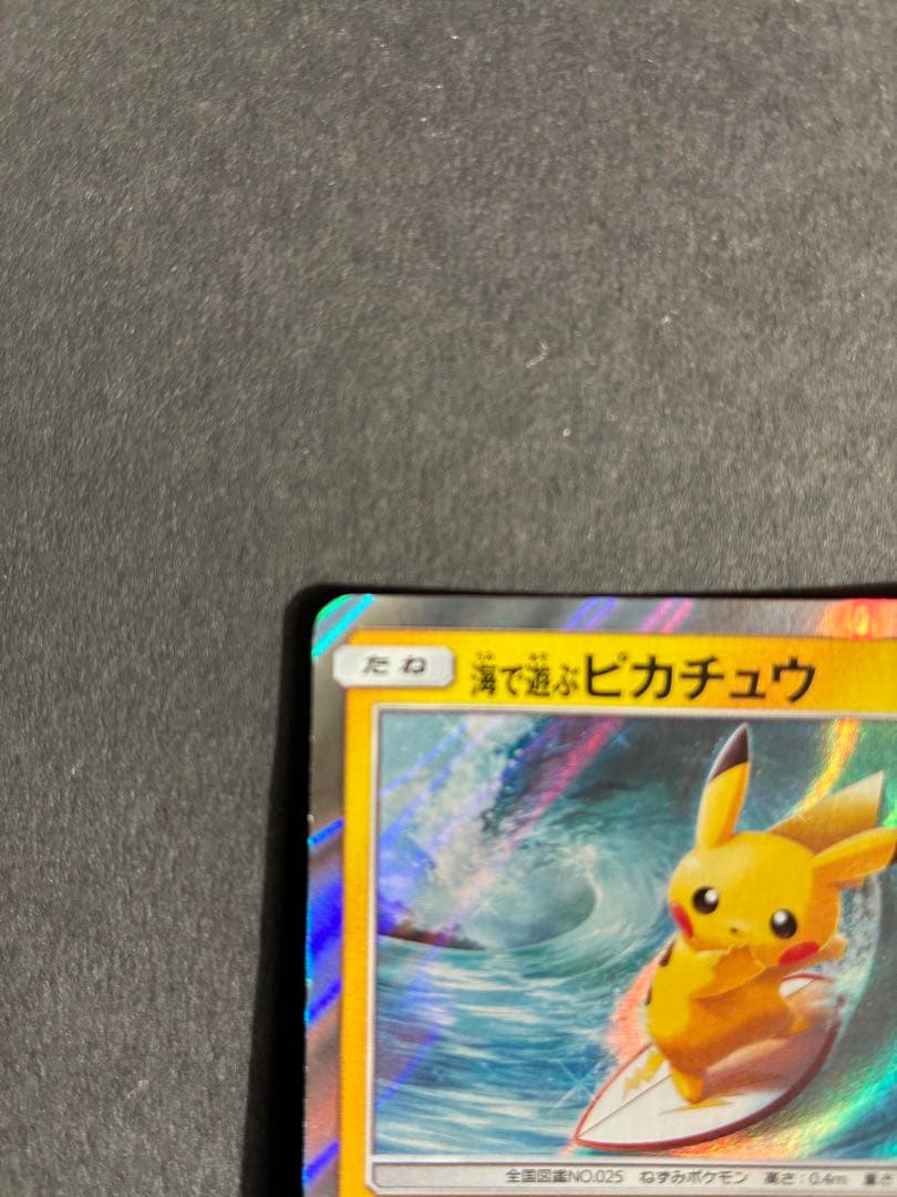 m*a様 海で遊ぶピカチュウ