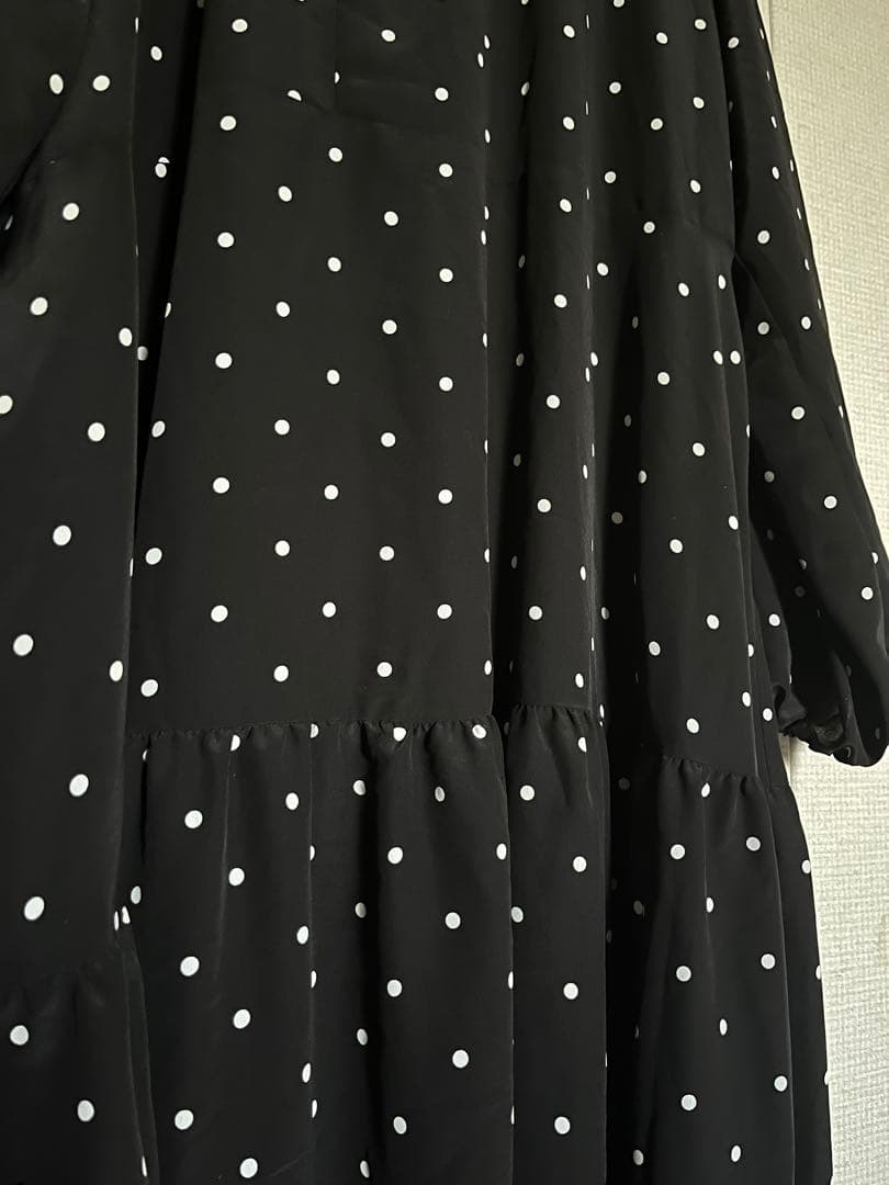 JOURNAL STANDARD LUXE ドット ティアードワンピース