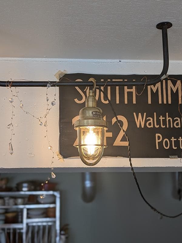 K*y様 ビンテージ WISKA マリンランプ2 工業系 船舶 カフェ