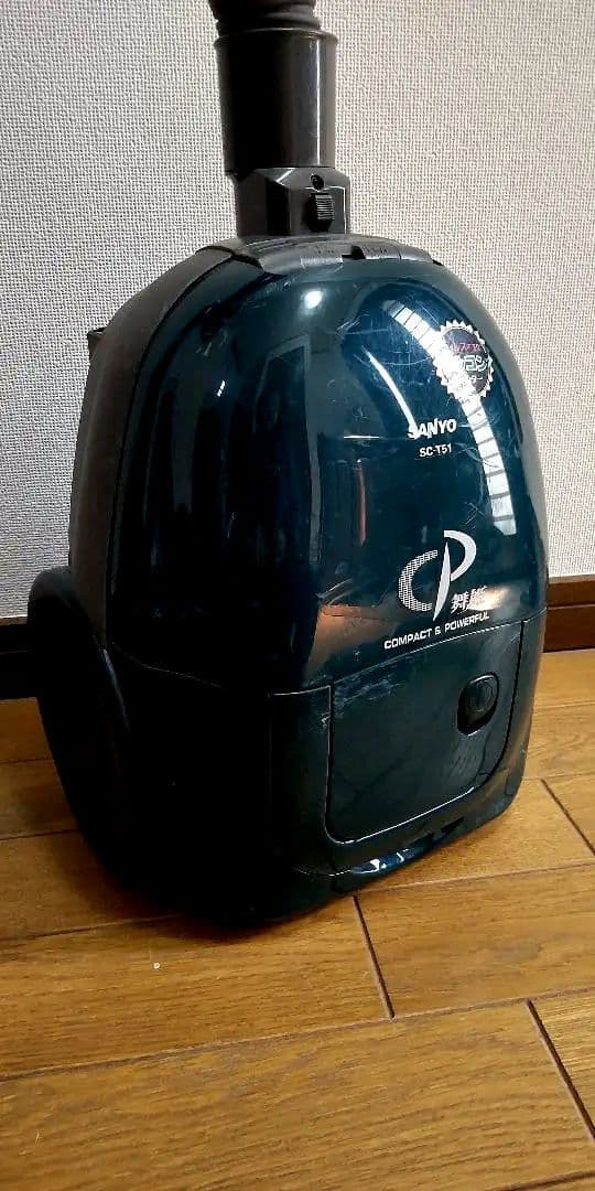 SANYO 紙パック式掃除機　舞姫　SC-T51 グリーン