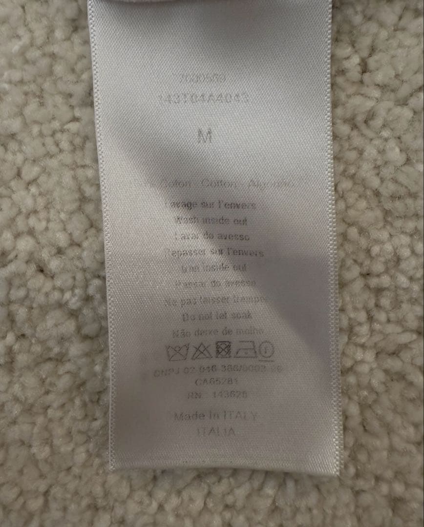 CHRISTIAN DIOR 半袖Tシャツ M ホワイト　コットン　ディオール