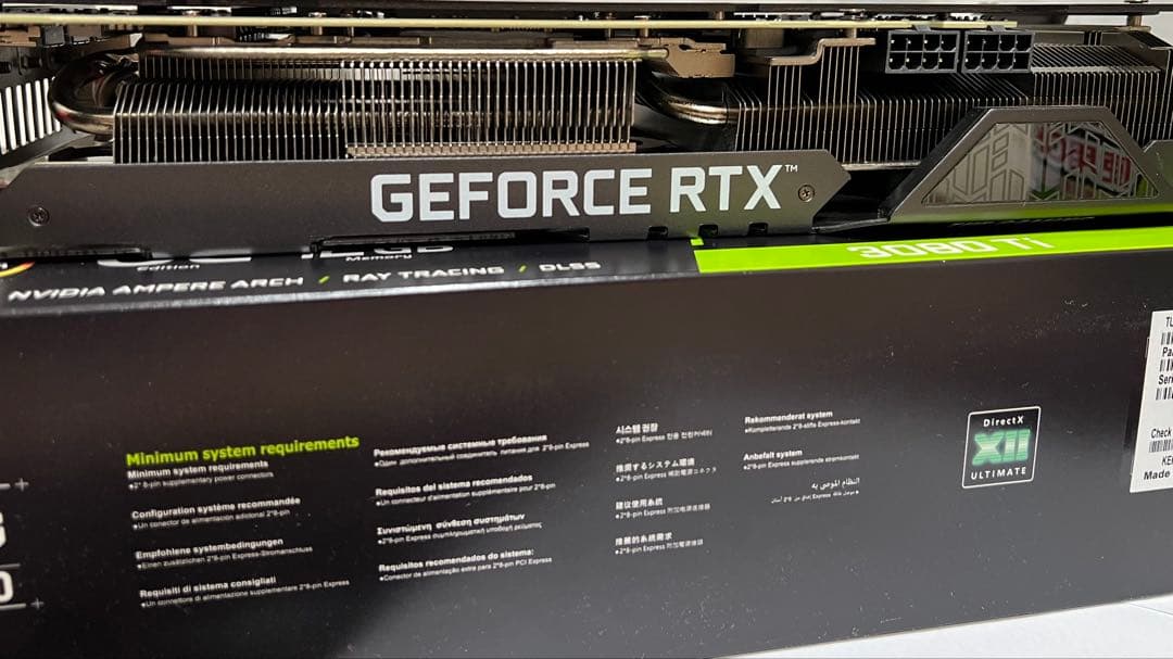 グラフィックボード・グラボ・ビデオカード ASUS TUF GeForce RTX 3080 Ti OC 12GB