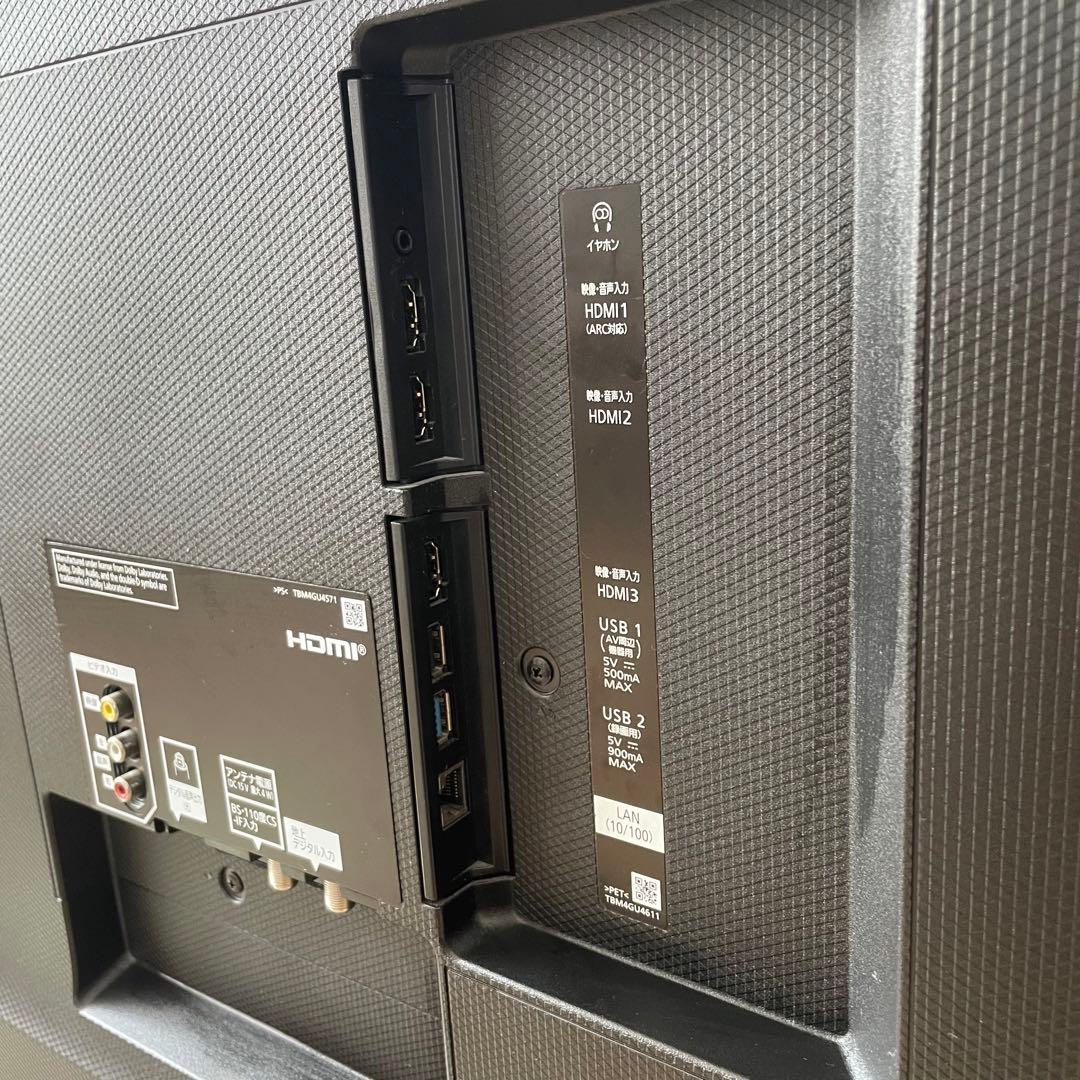 【送料込】panasonic ビエラ 4K液晶テレビ　TH-49GX755