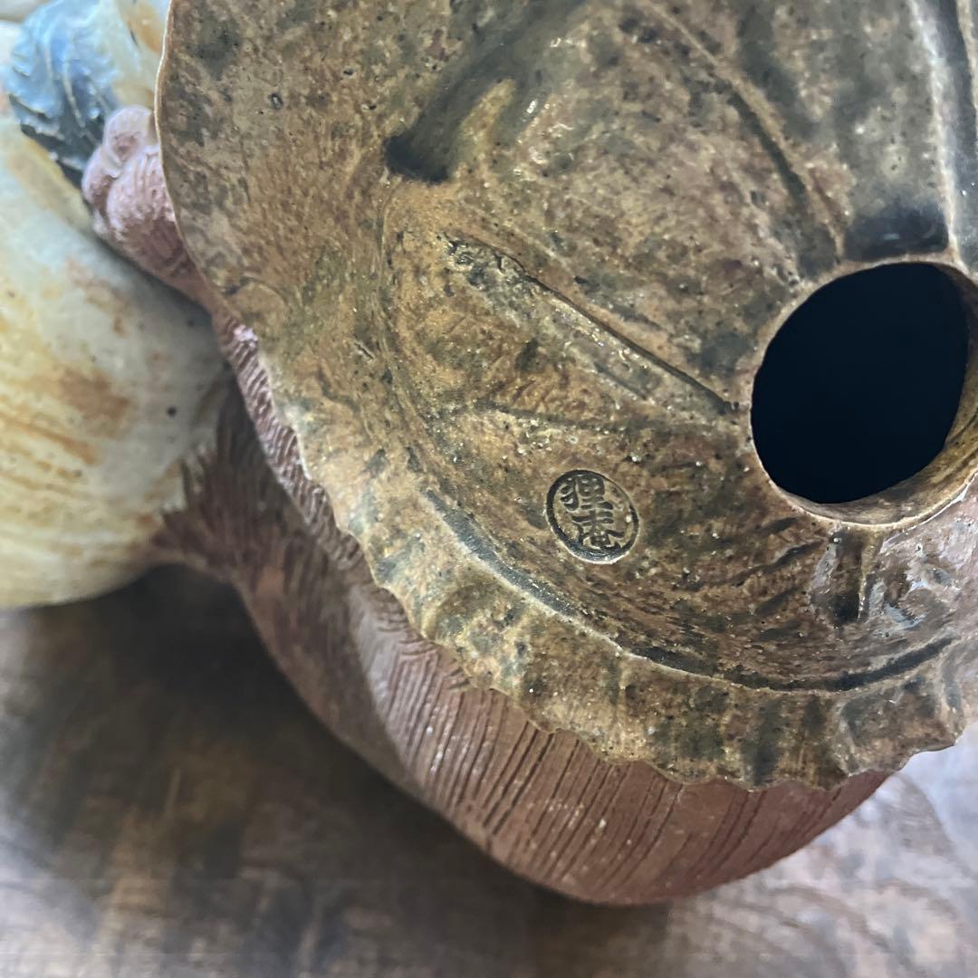 信楽焼／たぬき／骨董／希少／アンティーク／ヴィンテージ／31cm／難あり