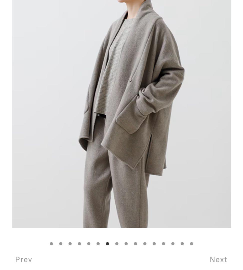 専用evam eva press wool robe プレスウール　新品