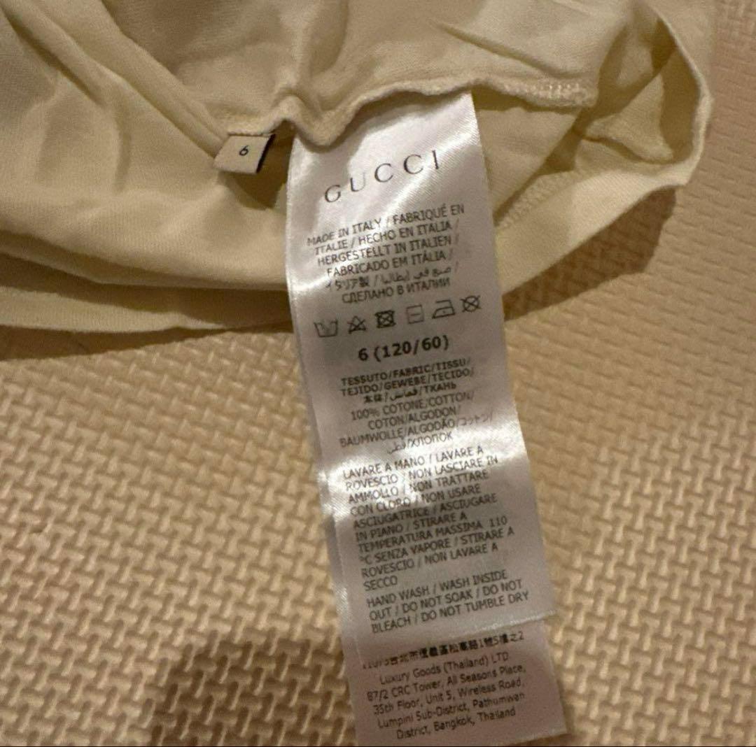 《正規品》GUCCI キッズ　Tシャツ6歳