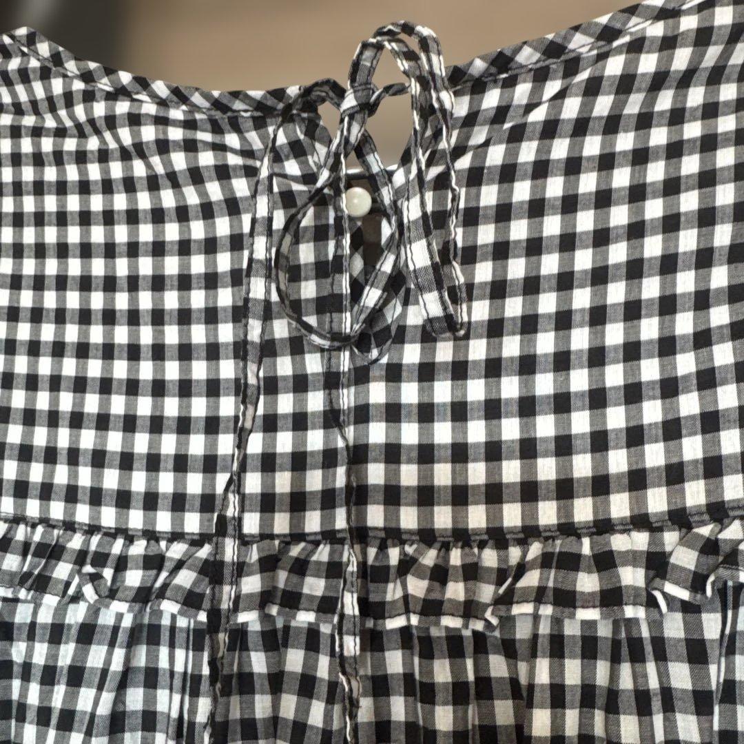 yukiemon ユキエモン　ギンガムチェッククローバーワンピース　3L