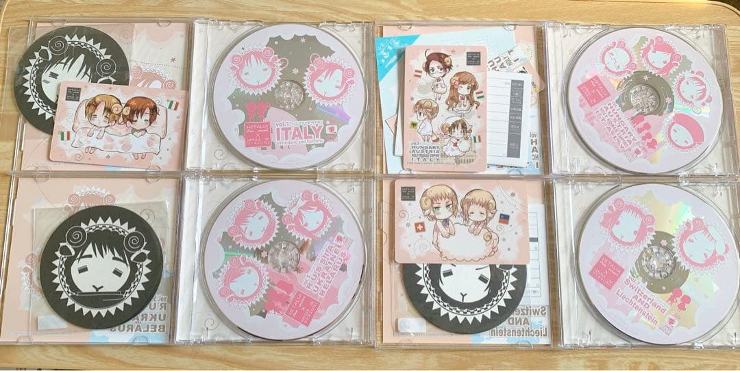 ヘタリア 羊でおやすみCD8巻セット
