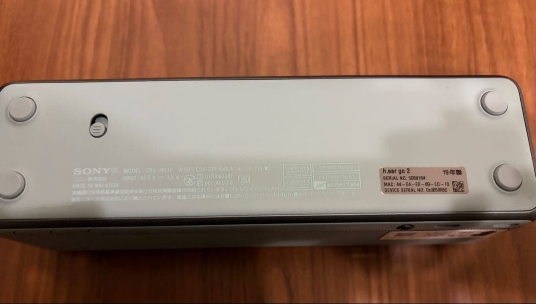 SONY SRS-HG10(G) ホライズングリーン 本体のみ