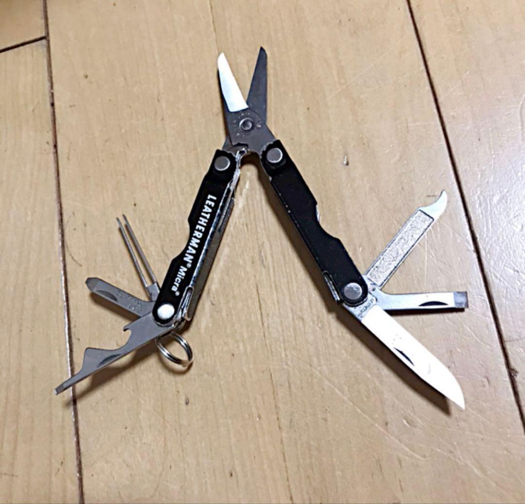小物 Supreme 13AW Leatherman Micra black