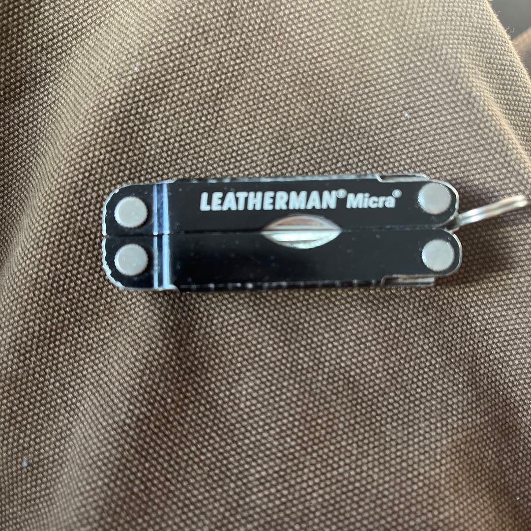 小物 Supreme 13AW Leatherman Micra black