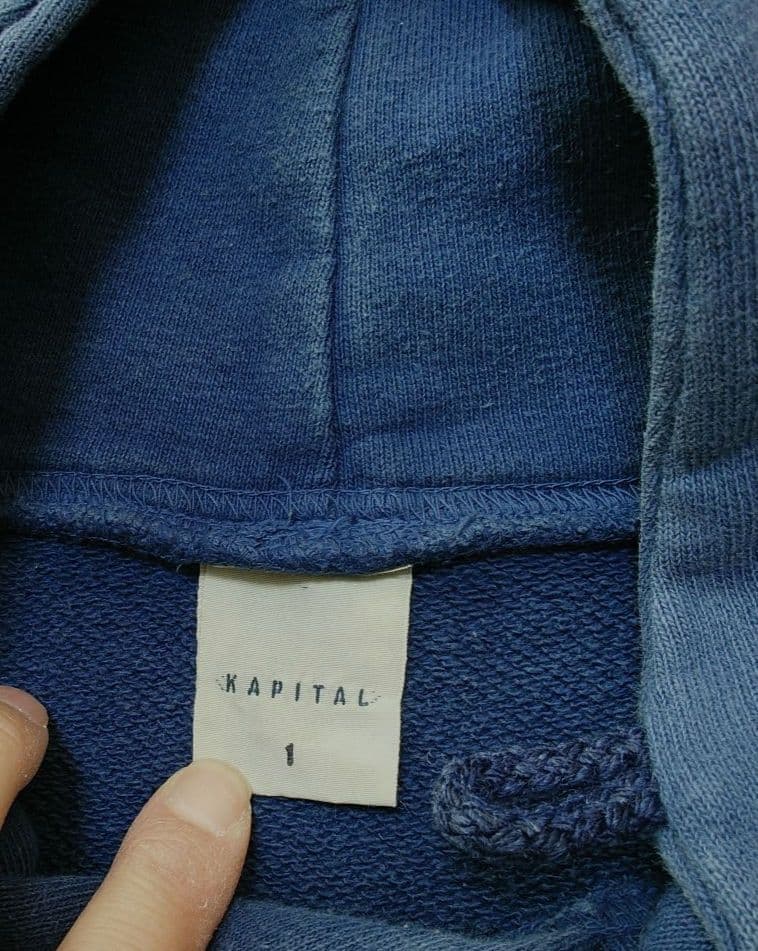 KAPITAL SURFプリント パーカー サイズ1