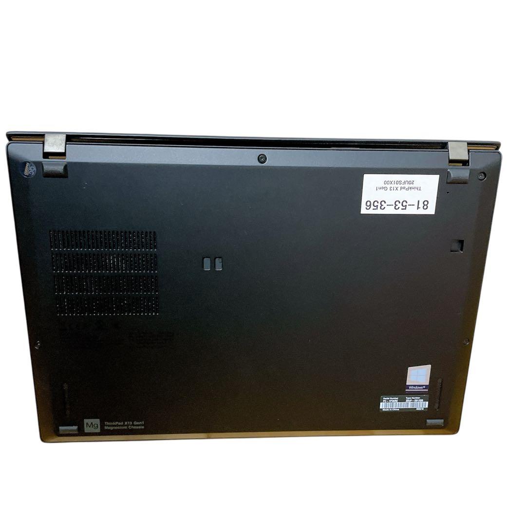 バッテリー良好Lenovo ThinkPad Gen1 Ryzen5 FHD