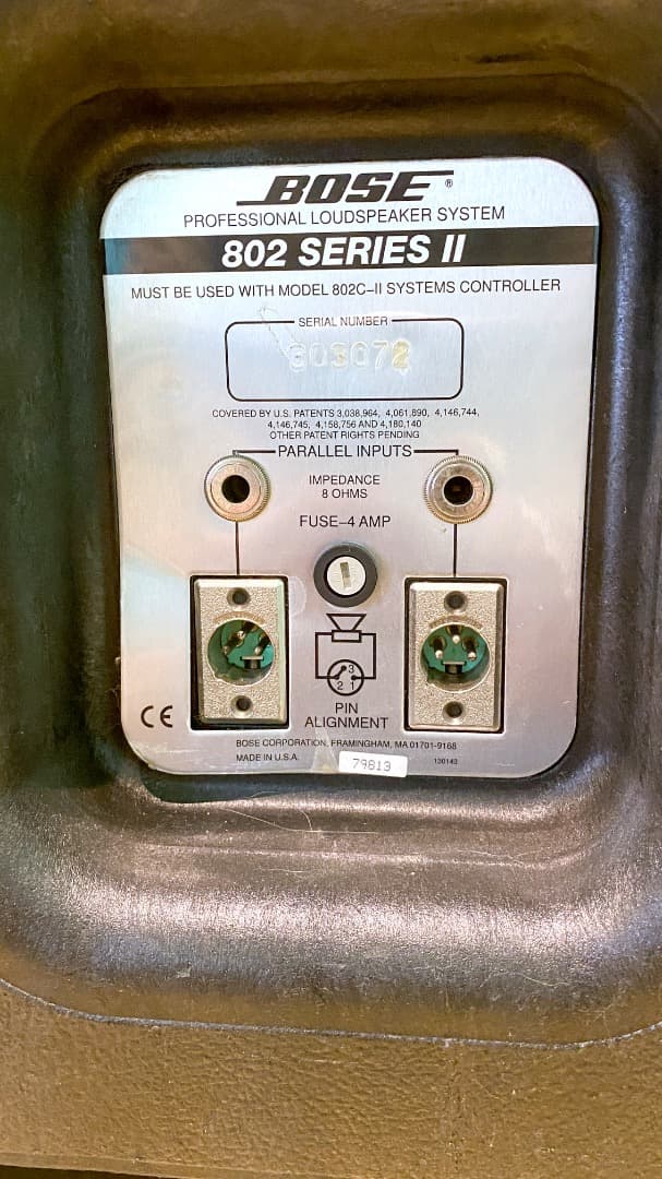 BOSE 802 倉庫保管品（2本のうち1本はジャンク品）