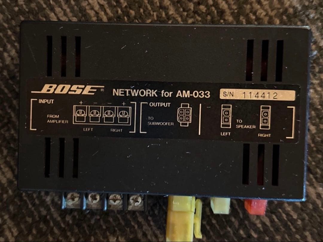 BOSE AM-033 ACOUSTIMASS CANNON サブウーファー