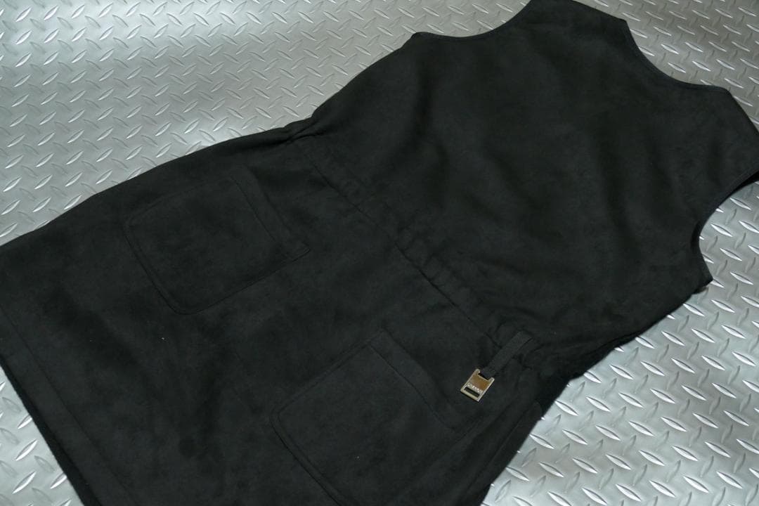 ★秋冬★新品★ダンスウィズドラゴン★ウール混ハーフジップワンピース★BK