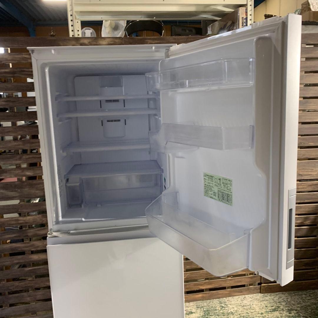 J228 シャープ 冷蔵庫 SJ-GW35H-W 350L 両開き 2022年製