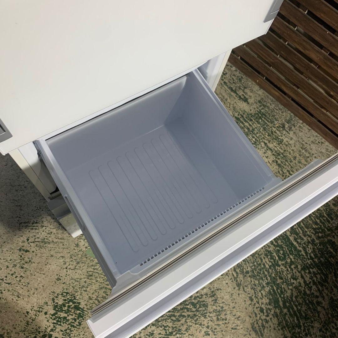 J228 シャープ 冷蔵庫 SJ-GW35H-W 350L 両開き 2022年製