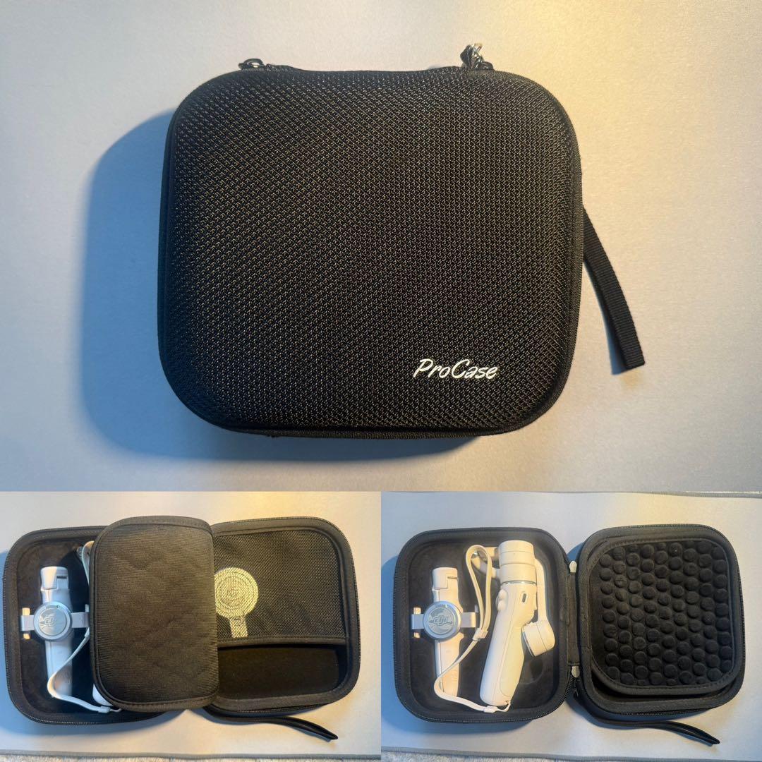 DJI OM 5 ホワイト スタビライザー　磁気マウント、ハードケースつき