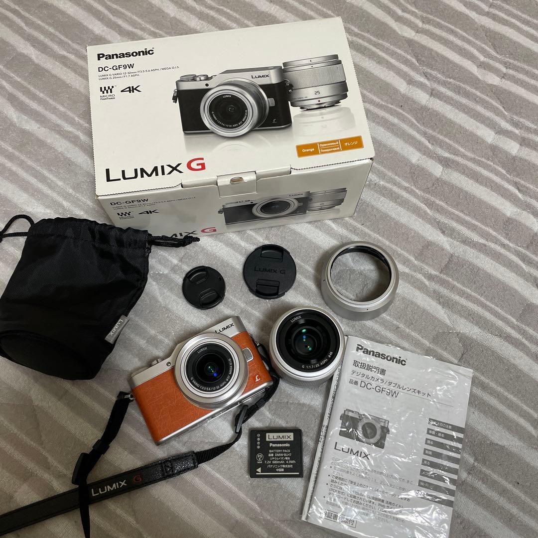 Panasonic DC-GF9W ダブルレンズキット ミラーレス一眼カメラ