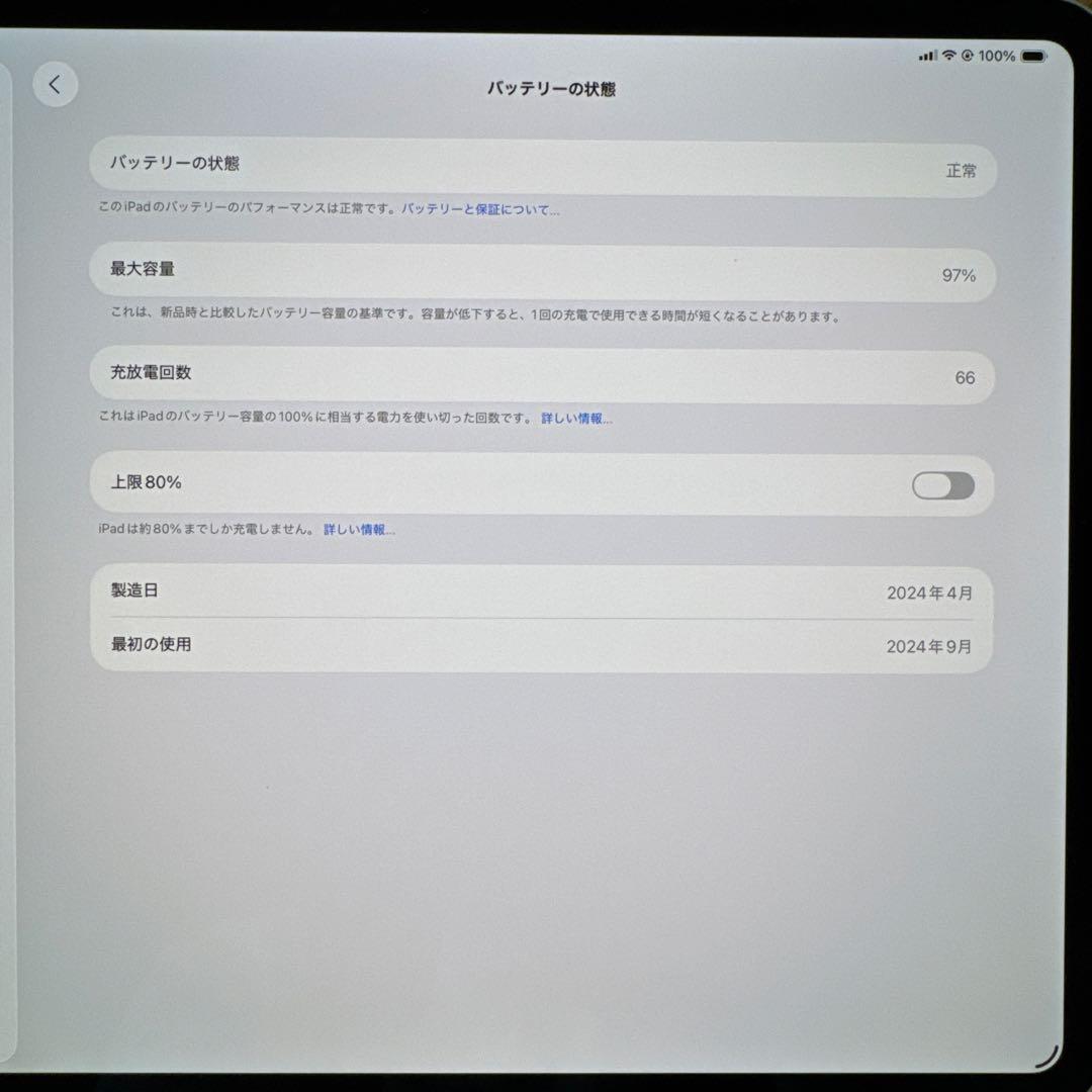 M4 13インチ iPad Pro 256GB Wi-Fi + Cellular