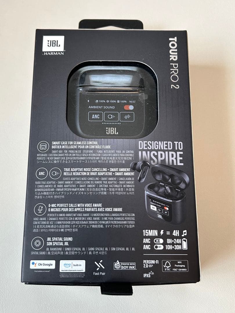 イヤホン JBL TOUR PRO2 perfect fit