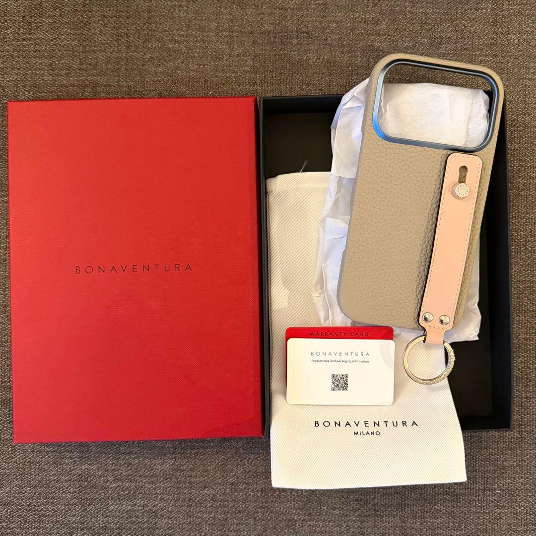 美品 BONAVENTURA ボナベンチュラ iPhone17Pro ケース