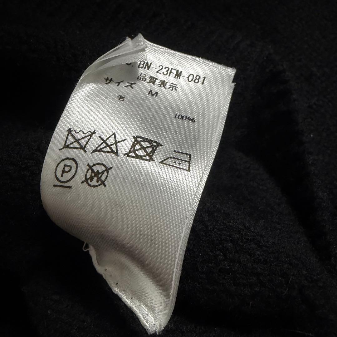 BATONER LECHOPPE別注 Vネック　ニット　ブラック　Mサイズ