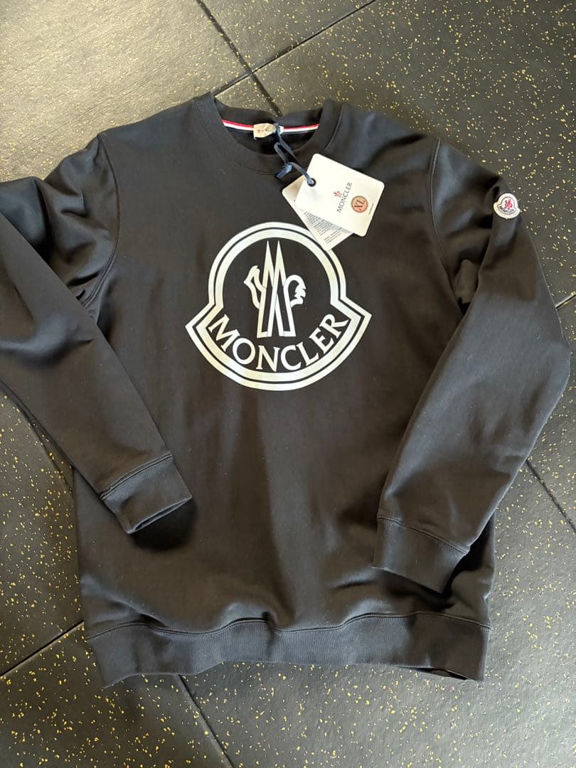 MONCLER ブラック スウェット XL